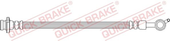 58021 Quick Brake Шланг гальмівний задній, лівий